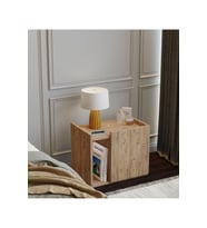 50 cm Mdf Modern Ahşap Komodin Çok Amaçlı Dolap Yan Sehpa