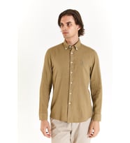 U.S. Polo Assn. Erkek Gömlek 50283718-VR027 (Haki)