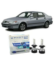 Saab 9-5 Led Xenon Uzun Far Ampulü H3 Access Yeni Seri Beyaz 1997-2001