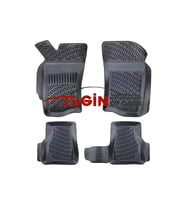 Fiat Albea 2010 3D Havuzlu Paspas Siyah
