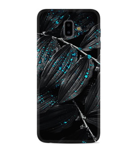 Samsung J6 Plus J7 Prime J7 Pro M20 Kılıf Desenli Silikon Foid Green 1643