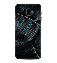 Samsung J6 Plus J7 Prime J7 Pro M20 Kılıf Desenli Silikon Foid Green 1643