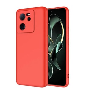 Coverzone Xiaomi Mi 13T ?le Uyumlu K?l?f Z-Mara Lansman Vieri Tam Koruma Arka Kapak Kamera Koruma �?k?nt?l? P�r�zs�z Y�zey K?rm?z?