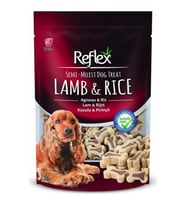 Reflex Kuzu ve Pirinçli Yarı Yumuşak Köpek Ödül Maması 150 Gr