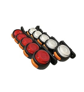 Neon Ledli Takoz Lamba 12-24 Volt Kırmızı-beyaz