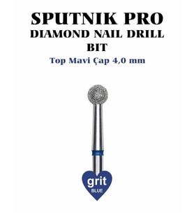 Elmas Top Freze Mavi Çap 4,0mm