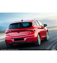 Opel Astra Uyumlu K Hatchback Krom Bagaj Alt Çıta 2015 Üzeri