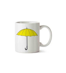 How I Met Your Mother Yellow Umbrella 2 Porselen Kupa Bardak