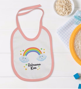 BK Kids Pembe Bebek Mama Önlüğü - Model 45