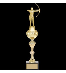 ODAK KUPA - Figürlü Kupalar - Okçu Figürlü Kupalar FG-061 C - 46 cm