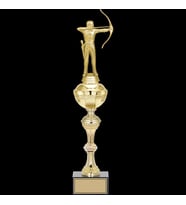ODAK KUPA - Figürlü Kupalar - Okçu Figürlü Kupalar FG-061 C - 46 cm