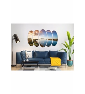 GÖL MANZARASI MDF TABLO-3253