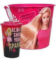 Renkli Popcorn, Çerez, Pipetli Pratik Bardak Seti,Atıştırmalık, Mısır Kovası, 2li Set, (Pembe/Kız)
