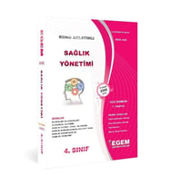 Egem Eğitim Yayınları Aöf 4. Sınıf Sağlık Yönetimi Konu Anlatımlı Soru Bankası-güz Dönemi(7. Yarıyıl) (Çok Renkli)