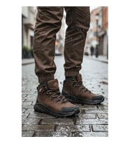 Scooter G2041 G Kahve Nubuk Su Geçirmez Unisex Outdoor Bot (B.Kahverengi)