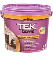 TEK SİLİKONLU İPEKMAT İÇ CEPHE BOYASI BEYAZ 7.5LT 10KG