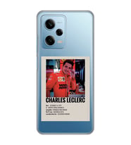 Redmi Note 12 Pro 5G Uyumlu Charles Leclerc Desenli Şeffaf Telefon Kılıfı