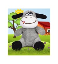 Özgüner Sevimli Eşek 20 cm (Gri)