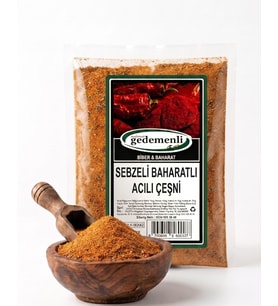 SEBZELİ BAHARATLI ACILI ÇEŞNİ 250 GR