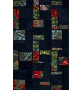 Makine Kaymaz Yıkanabilir Kırmızı Etnik Salon Halısı Mutfak Halısı Koridor Halısı Yolluk 02 BLACK XW