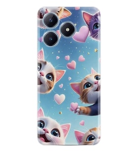 C53 Kılıf Boutique Baskılı Resimli Kalp ve Kedi Pcode -035