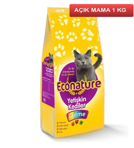 Econature Gurme Kedi Maması 1 Kg AÇIK
