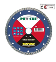 Procut AB 230 mm Turbo Kanallı Elmas Testere