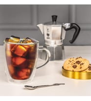 Capri Çift Duvarlı Cam Bardak 350Ml 2'Li Set