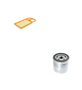 Bosch Filtre Bakım Seti Volkswagen Polo 1.4 Benzin 6N2 2000-2001 Hava + Yağ filtre