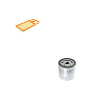 Bosch Filtre Bakım Seti Volkswagen Polo 1.4 Benzin 6N2 2000-2001 Hava + Yağ filtre