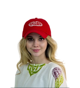 Bay şapkacı - kırmızı kep şapka- 8182