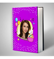 Resimli Doğum Gününe Özel Defter