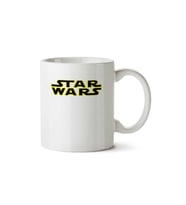 Logotipo Star Wars iki Tarafı Baskılı Kupa Bardak