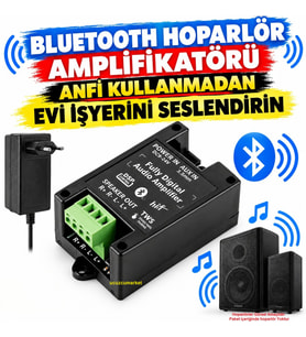 Bluetooth Hoparlör Amplifikatörü