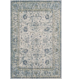 Eliana Home Baskılı, Yıkanabilir Kaymaz Taban Salon Halısı LNA0797 100x150 cm (Lacivert)