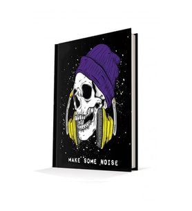 DEFFTER SPRING 2021 / MAKE SOM NOISE 14X20 SERT KAPAK ÇİZGİLİ DEFTER 96 YP