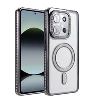 Redmi 15C 4G Joke Simli Magneticsafe Kılıf - Siyah