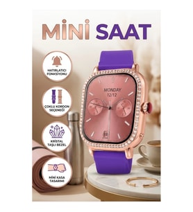 G10 Mini Akıllı Saat – Hatırlatıcı Fonksiyonlu Çoklu Kordon Seçenekli
