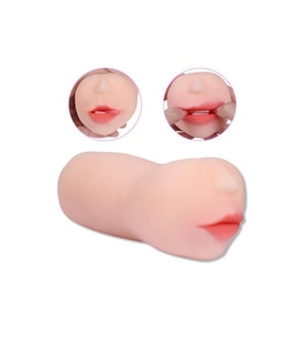 3 Boyutlu Suni Oral Mastürbatör - Beauty Nose