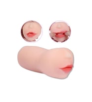 3 Boyutlu Suni Oral Mastürbatör - Beauty Nose