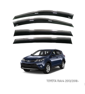EKİCİLER TOYOTA RAV 4 2013-2018 KROMLU CAM RÜZGARLIĞI