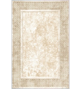 Eliana Home Baskılı, Yıkanabilir Kaymaz Taban Salon Halısı LNA0141-SD753 100x150 cm (Bej)