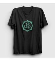 Presmono Unisex Siyah Gear Jinjer T-Shirt 160697tt