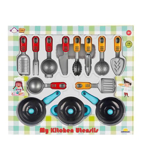 Little Chef Mutfak Gereçleri Oyun Seti 16 Parça S00004681