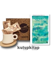 Kutupkitap Bambu Fincan Türk Kahvesi Kişiye Özel Not Beyaz Diş Jack London Kitap Hediye Seti