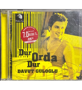 (Müzik CD'sidir Plak Değildir) CD Davut Güloğlu Dur Orda Dur CD