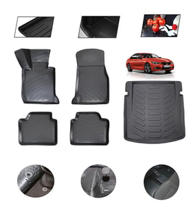 Bmw 3 Serisi F30 Sedan 2013 Model 4D Bagaj Paspas Set