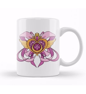Sailor Moon Heart Kupa Bardak Porselen