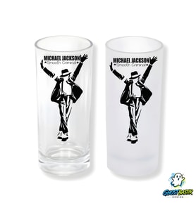 Michael Jackson Buzlu / Buzsuz Seçenekli Rakı Bardağı – 1 Adet Şık Sunum Bardağı 0265