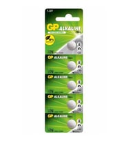 GP LR44 Alkalin Düğme Pil 5'li Paket